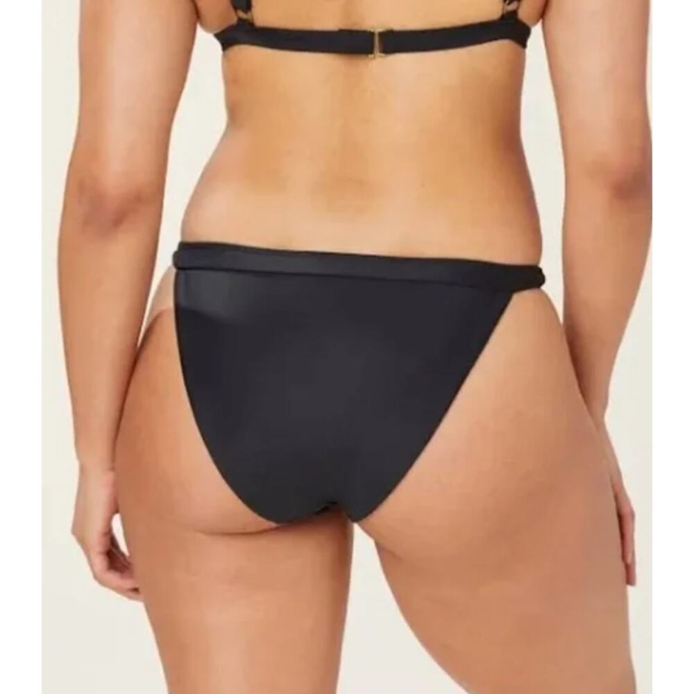 Andie Swim Black Bikini Bottom The Caicos - Picture 3 of 5
